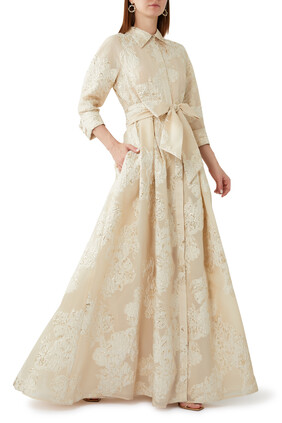 Jacquie Shirtdress Gown